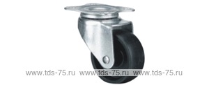 Колесо поворотное с площадкой Lema BE2-PL-75-35-2